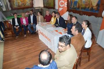 Presentación de la candidatura de CS de Telde (Foto TA)